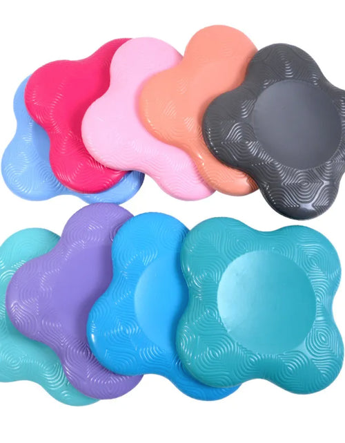 Load image into Gallery viewer, 2 Pack Yoga Knee Cushions Thick Balance Pads for Knees Elbows Wrists Head
